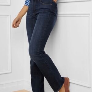 Talbots Women's Dark Blue Straight Leg Jeans